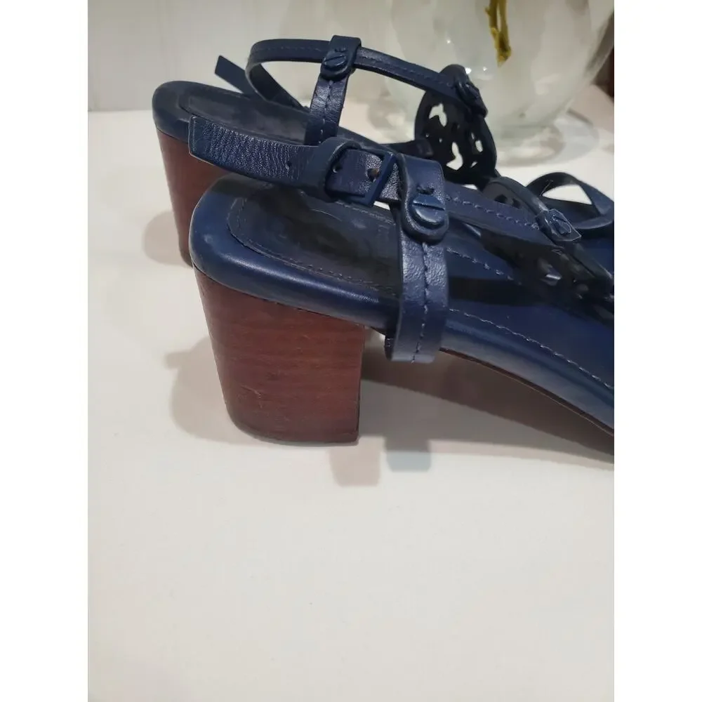 Tory Burch Miller Block Heels Size 6